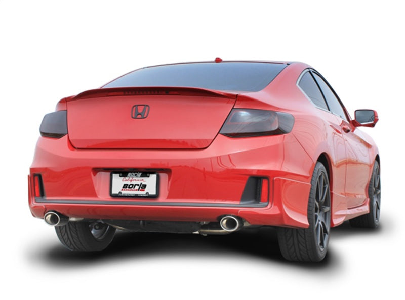 Borla 13-15 Honda Accord Coupe 3.5L FWD SS Rear Section Single Split Rear Exit Touring Exhaust - DTX Performance