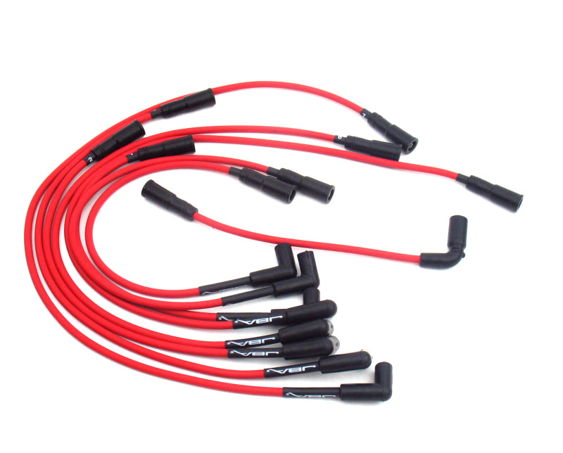 JBA 93-97 Chevrolet Camaro 5.7L LT1 Ignition Wires - Red - DTX Performance