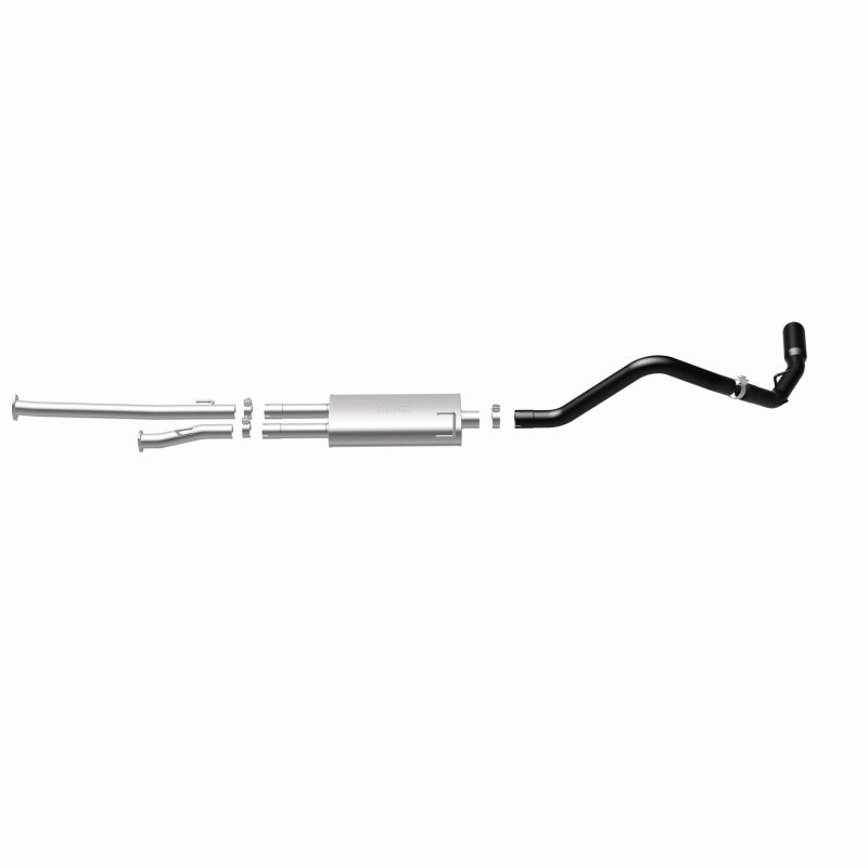 MagnaFlow Cat-Back Exhaust 09-13 Toyota Tundra V8 5.7L 3in SS Black Tip Single Side Exit - DTX Performance