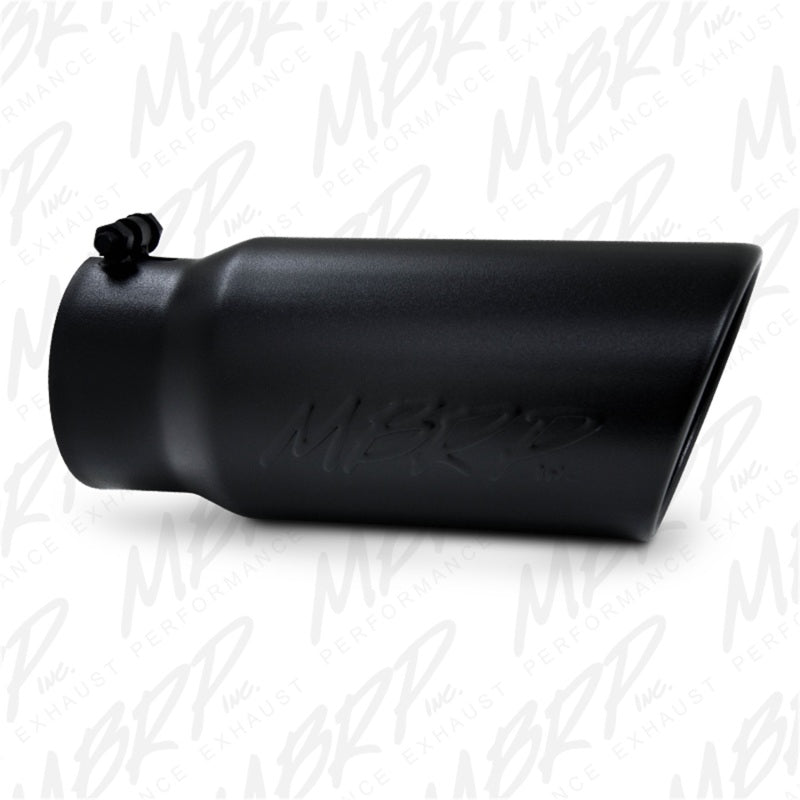 MBRP 10-12 Dodge 2500/3500 Cummins 6.7L Filter Back Single Side Black Coated Exhaust System - DTX Performance