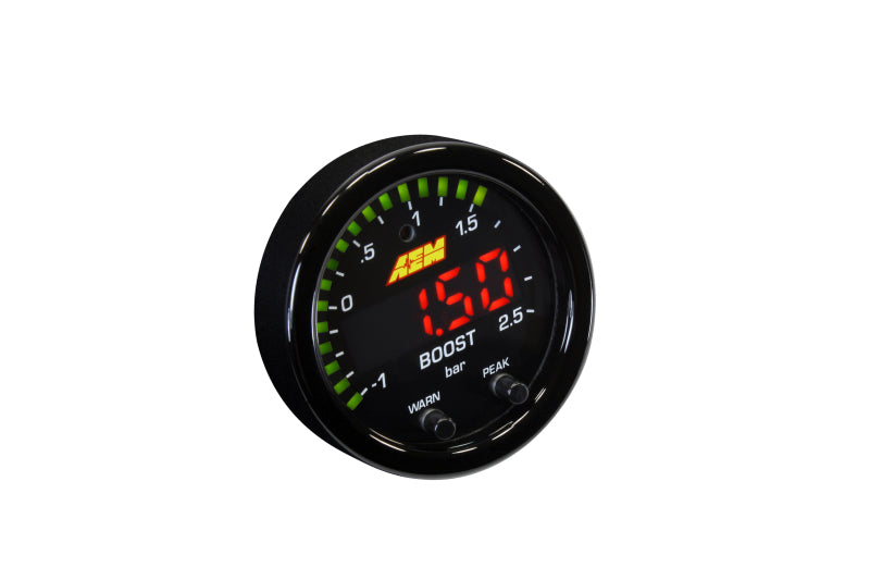 AEM X-Series Boost Pressure -30inHg 35psi Gauge - DTX Performance