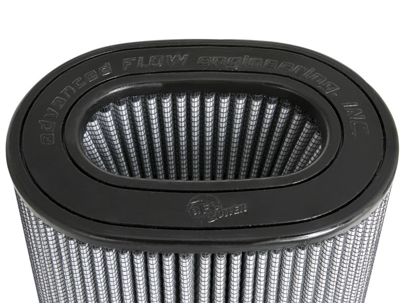 aFe Magnum FLOW Pro DRY S Replacement Air Filter F-(7X4.75) / B-(9X7) / T-(7.25 X 5) (Inv) / H-9in. - DTX Performance