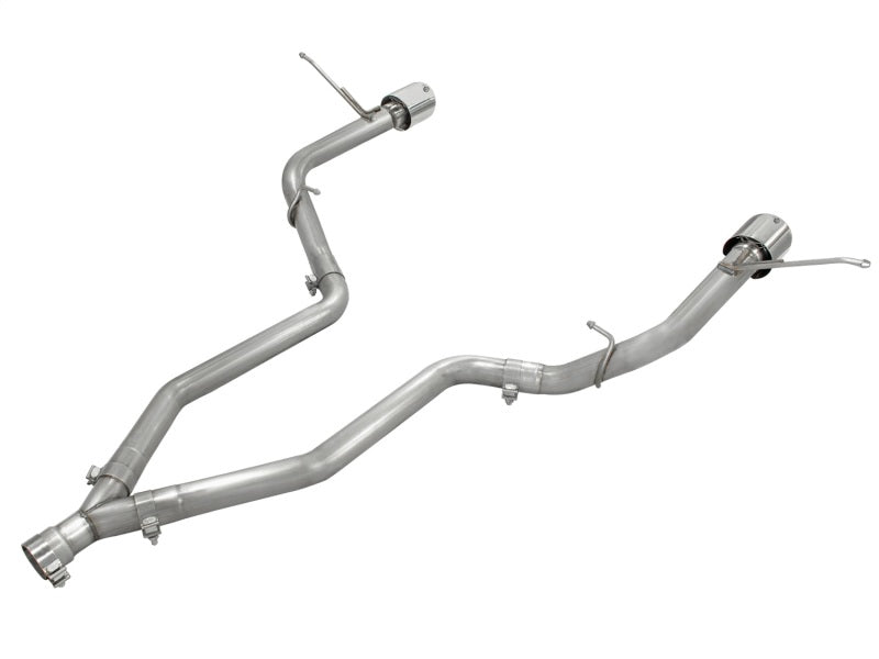 aFe MACHForce XP 14+ Jeep Grand Cherokee V6 3.0L (td) 2.5in DPF-Back 409SS Exhaust w/o Resonators - DTX Performance