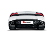 Load image into Gallery viewer, Akrapovic 16-16 Lamborghini Huracan LP 580-2 Coupe/Spyder Slip-On Line (Titanium) w/ Carbon Tips - DTX Performance