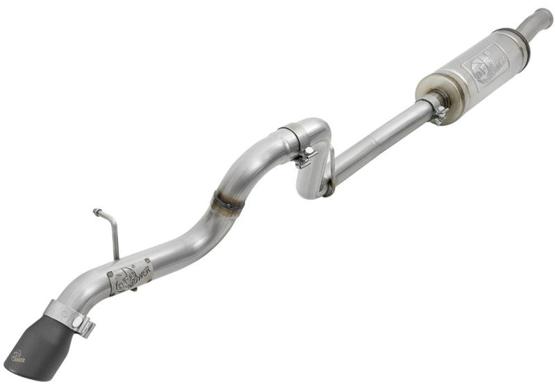 aFe MACH Force-Xp 2.5in 409SS Catback High-Tuck Exhaust 18-21 Jeep (JL) 3.6L 4-Door - Black Tip - DTX Performance