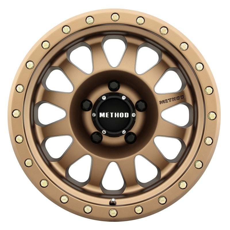 Method MR304 Double Standard 15x8 -24mm Offset 5x4.5 83mm CB Method Bronze Wheel - DTX Performance