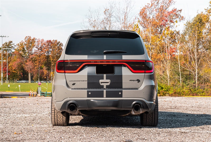 Corsa 21-22 Dodge Durango SRT Hellcat Cat-Back 2.75in Dual Rear Exit Sport 4.5in Black PVD Tips - DTX Performance