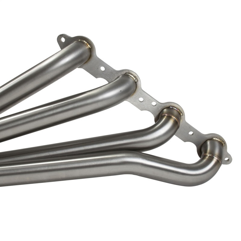 BBK 10-15 Camaro LS3 L99 Long Tube Exhaust Headers With Converters - 1-3/4 304 Stainless - DTX Performance