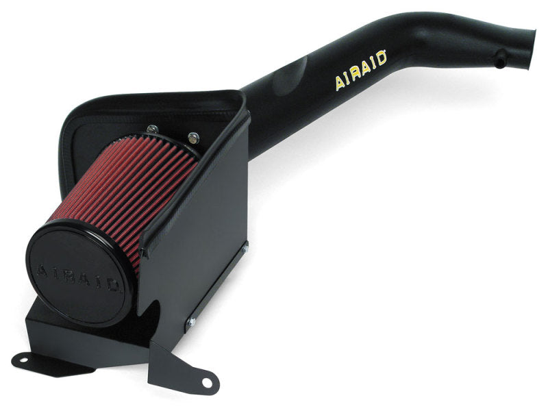 Airaid 03-06 Jeep Wrangler 2.4L CAD Intake System w/ Tube (Dry / Red Media) - DTX Performance