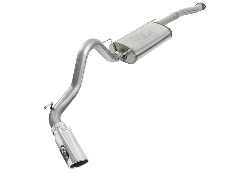 aFe MACHForce XP Cat-Back SS Exhaust w/ Polished Tips 16 Toyota Tacoma V6-3.5L - DTX Performance