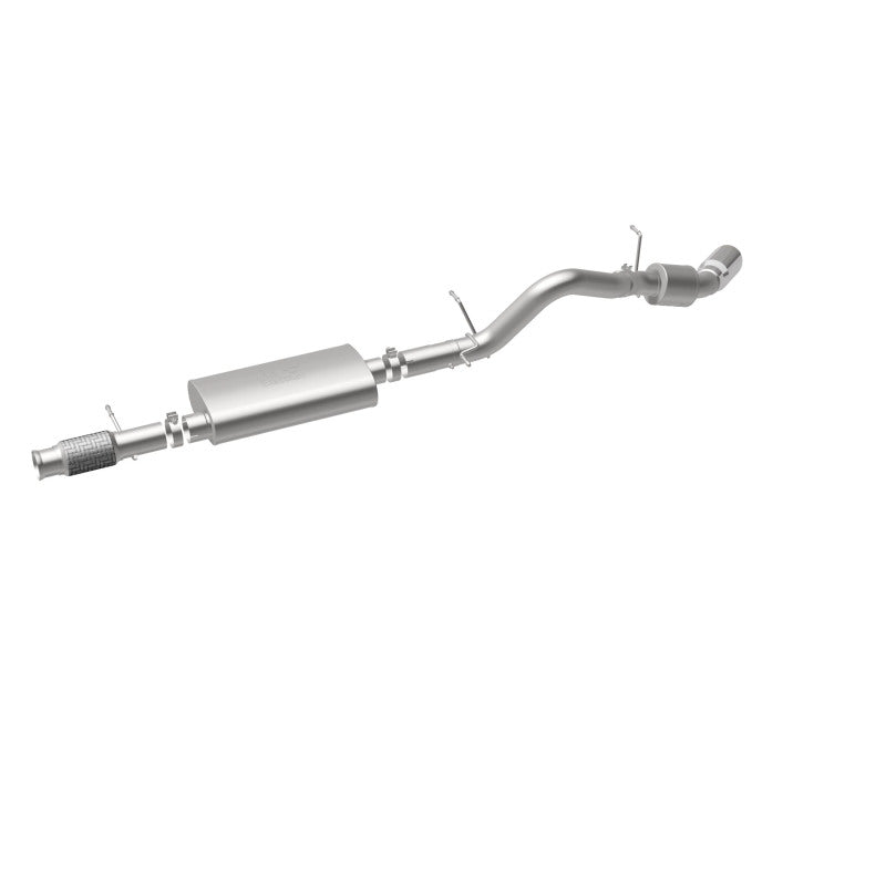 MagnaFlow MF Series SS Cat-Back Exhaust Single Passenger Side Rear Exit 2015 Cadillac Escalade - DTX Performance