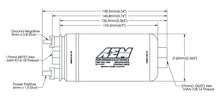 Load image into Gallery viewer, AEM 380LPH High Pressure Fuel Pump -6AN Female Out, -10AN Female In - DTX Performance