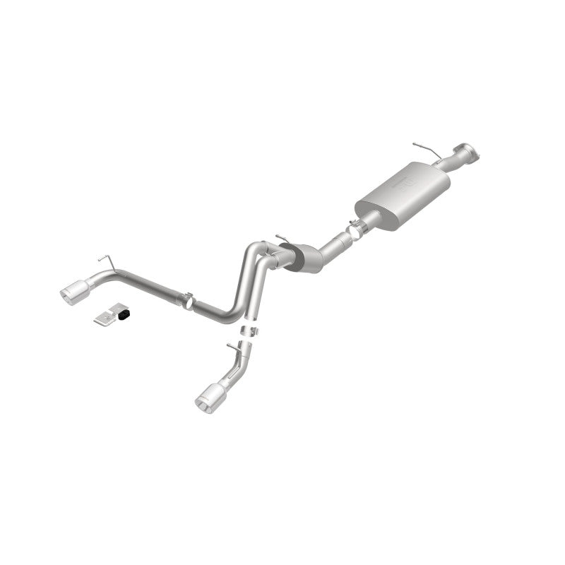 MagnaFlow Sys C/B 07 GM Hummer H2 Split Rear - DTX Performance