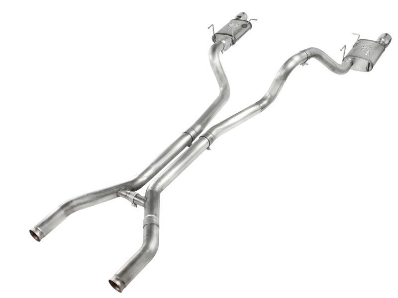 aFe MACHForce XP Cat-Back Exhaust 3in SS w/ Polished Tips 11-14 Ford Mustang GT V8 5.0L - DTX Performance