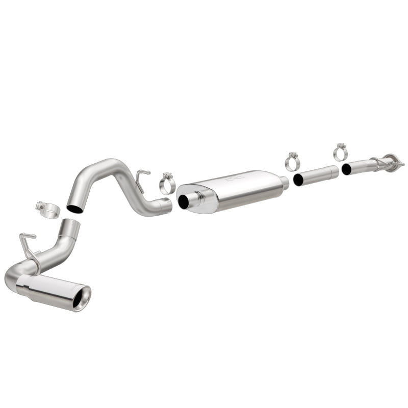 MagnaFlow Stainless Cat-Back Exhaust 2015 Chevy Colorado/GMC Canyon Single Passenger Rear Exit 4in - DTX Performance