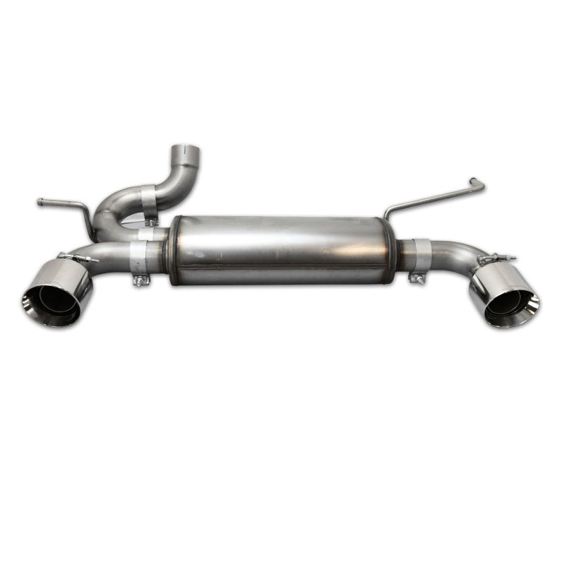 JBA 07-18 Jeep Wrangler JK 3.8L/3.6L 304SS Dual Rear Exit Axle Back Exhaust - DTX Performance