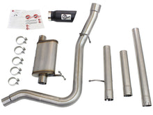 Load image into Gallery viewer, aFe MACHForce XP Exhaust 3in-3.5in SS Single Side Ext CB w/ Black Tip 99-04 Ford F150 V8 5.4L/6.8L - DTX Performance