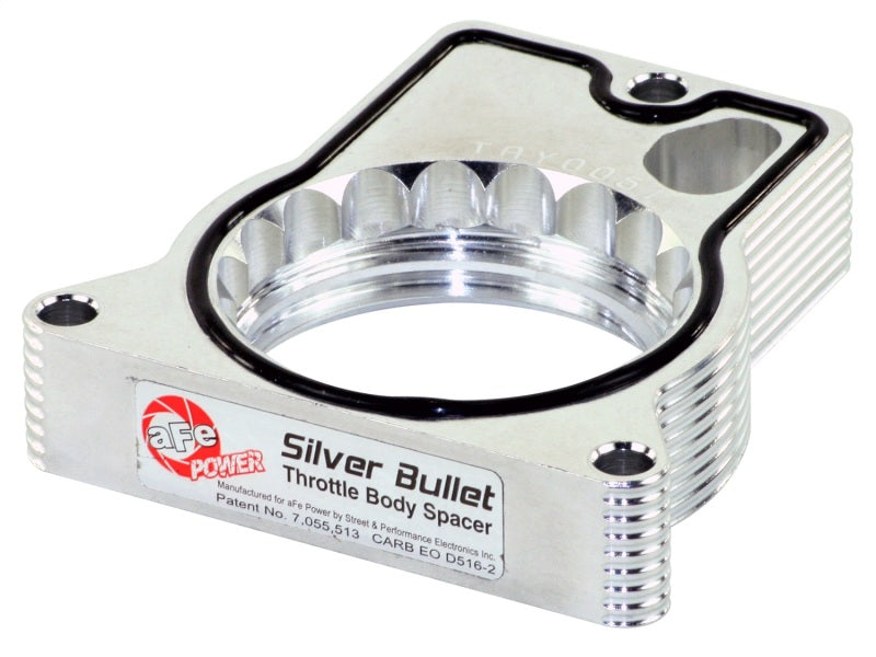 aFe Silver Bullet Throttle Body Spacers TBS GM C/K 1500/2500/3500 96-00 V8-5.0L 5.7L - DTX Performance