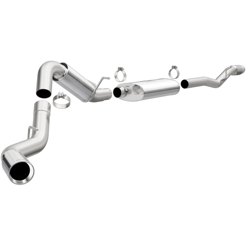 MagnaFlow 2014 Chev/GMC Silverado/Sierra 1500 V8 6.2L SS Cat-Back Single P/S Rear Exit Perf Exhaust - DTX Performance