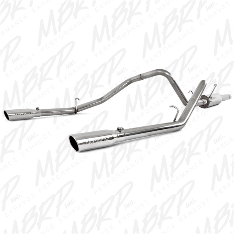 MBRP 2003 Dodge Ram Hemi 1500 5.7L SC/CC-SB Cat Back Dual Split Rear - DTX Performance