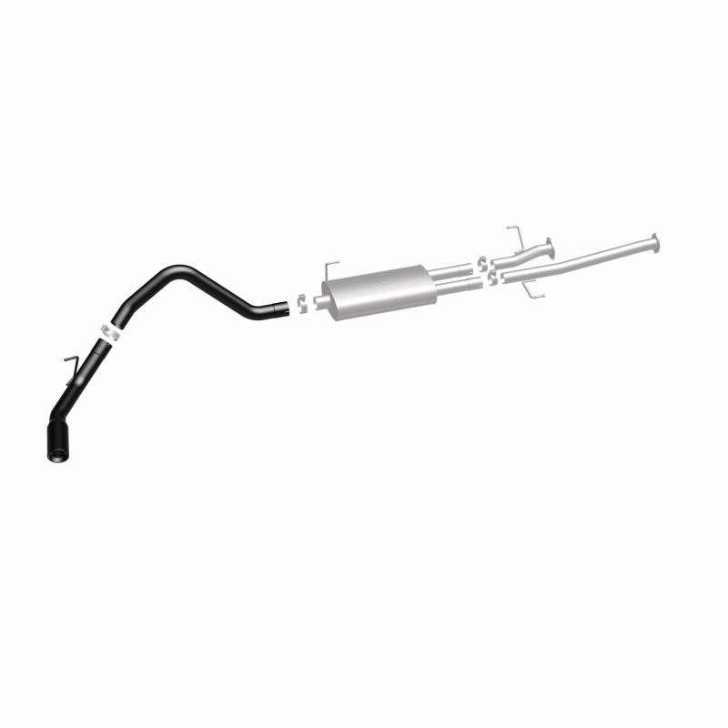 MagnaFlow Cat-Back Exhaust 09-13 Toyota Tundra V8 5.7L 3in SS Black Tip Single Side Exit - DTX Performance