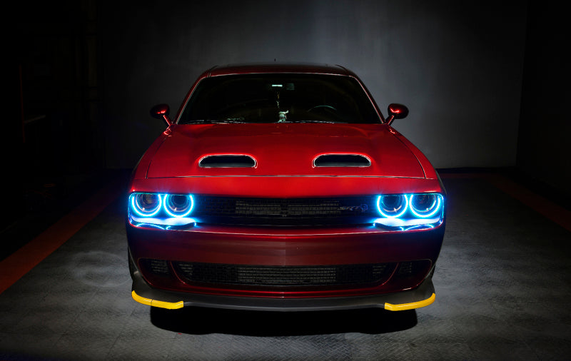 Oracle 15-21 Dodge Challenger Dynamic Surface Mount Headlight Halo Kit - ColorSHIFT - Dynamic - DTX Performance