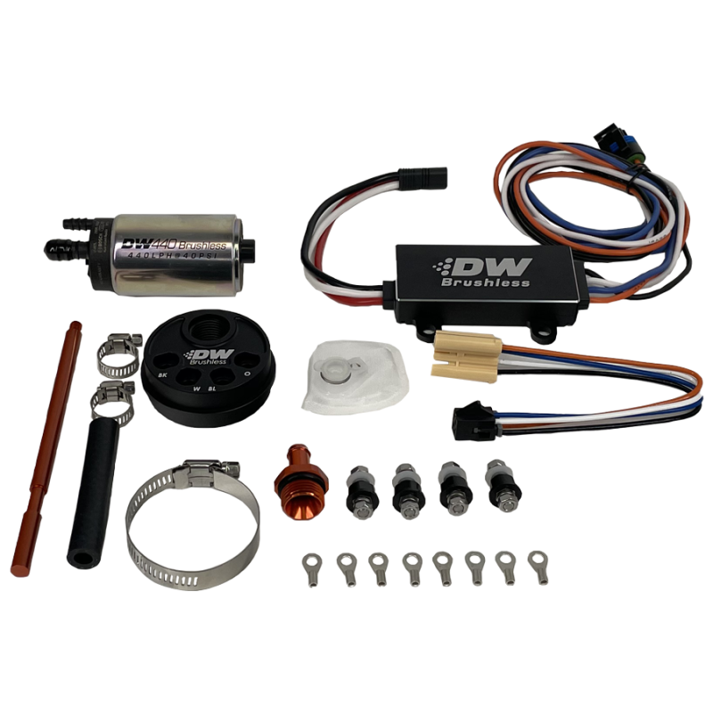 DeatschWerks 3.5L Module Surge Tank In-Tank Pump Adapter w/ DW440 Brushless & Controller 440lph Pump - DTX Performance