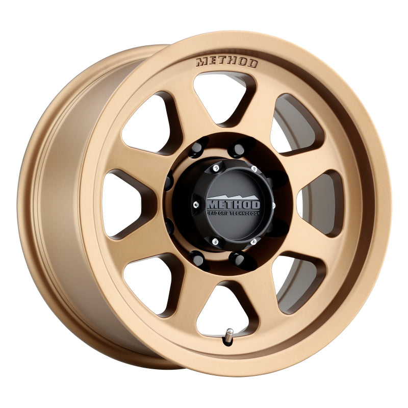 Method MR701 17x8.5 0mm Offset 8x170 130.81mm CB Method Bronze Wheel - DTX Performance