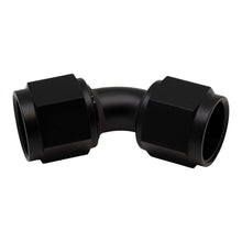 Load image into Gallery viewer, DeatschWerks 10AN Flare Female Swivel 45-Degree to 10AN Flare Female Swivel - Anodized Matte Black - DTX Performance