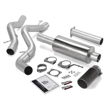 Load image into Gallery viewer, Banks Power 02-05 Chev 6.6L EC/CCSB Monster Exhaust System - SS Single Exhaust w/ Black Tip - DTX Performance