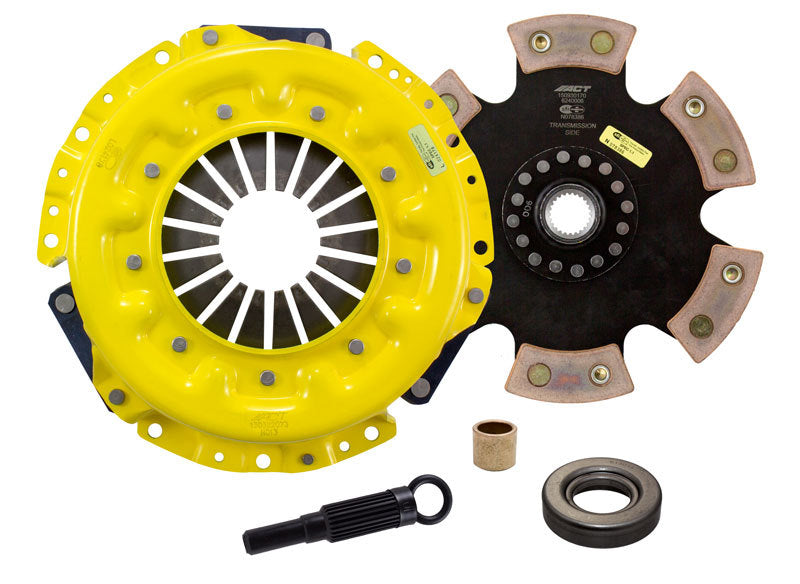 ACT 1990 Nissan 300ZX HD/Race Rigid 6 Pad Clutch Kit - DTX Performance