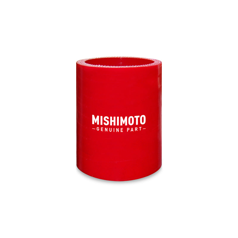 Mishimoto 2.75in. Straight Coupler - Red - DTX Performance