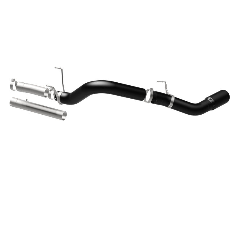 MagnaFlow 07-10 Dodge 2500/3500 409 SS DPF Back 5in Single Exit Exhaust- Black - DTX Performance