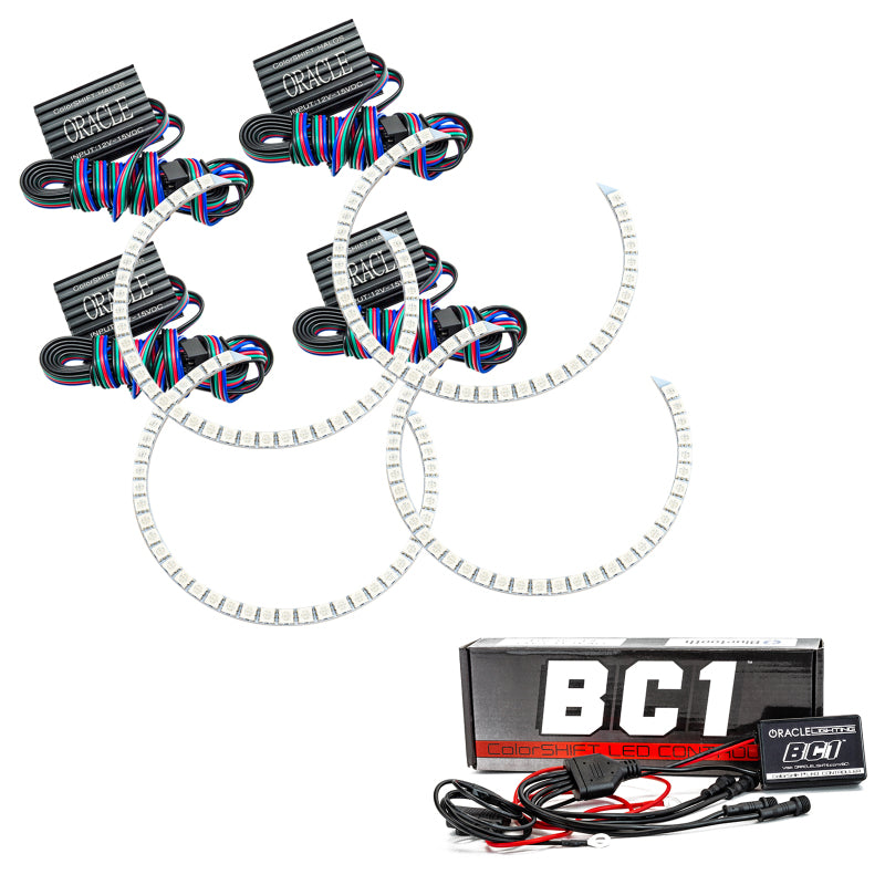 Oracle BMW M3 98-05 Halo Kit - ColorSHIFT w/ BC1 Controller - DTX Performance