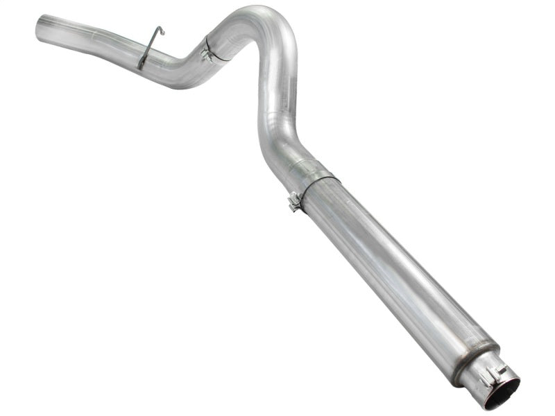 aFe Atlas 5in DPF-Back Aluminized Steel Exh Sys, Ford Diesel Trucks 08-10 V8-6.4L (td) No tip - DTX Performance