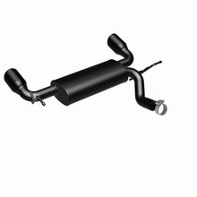 Load image into Gallery viewer, MagnaFlow 07-17 Jeep Wrangler JK 3.8/3.6L Dual Split Rear Exit Black Axle-Back Exhaust - DTX Performance