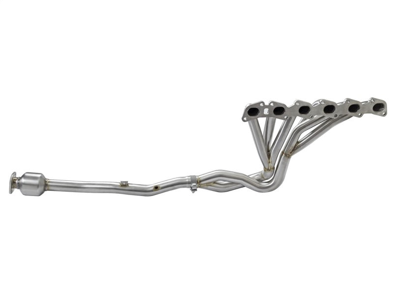 aFe Power Twisted Steel Long Tube Header & Connection Pipes (Street Series) 01-16 Nissan Patrol - DTX Performance