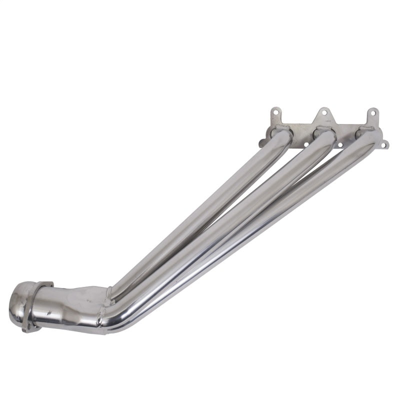 BBK 10-11 Camaro V6 Long Tube Exhaust Headers With Converters - 1-5/8 Silver Ceramic - DTX Performance