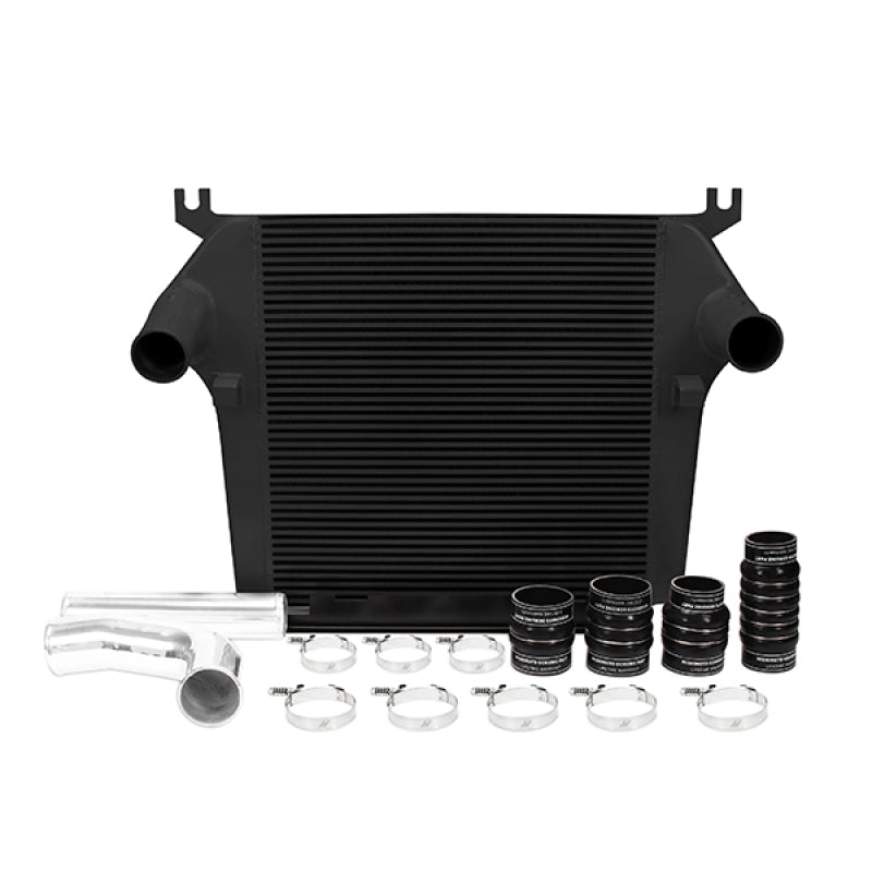 Mishimoto 10-12 Dodge 6.7L Cummins Intercooler Kit (Black) - DTX Performance