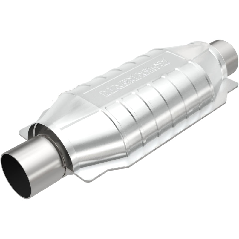 MagnaFlow Conv Universal 3in Inlet/Outlet Center/Center Oval 12in Body L x 6.5in W x 16in Overall L - DTX Performance