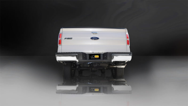 Corsa/dB 11-13 Ford F-150 EcoBoost 3.5L V6 Polished Sport Cat-Back Exhaust - DTX Performance