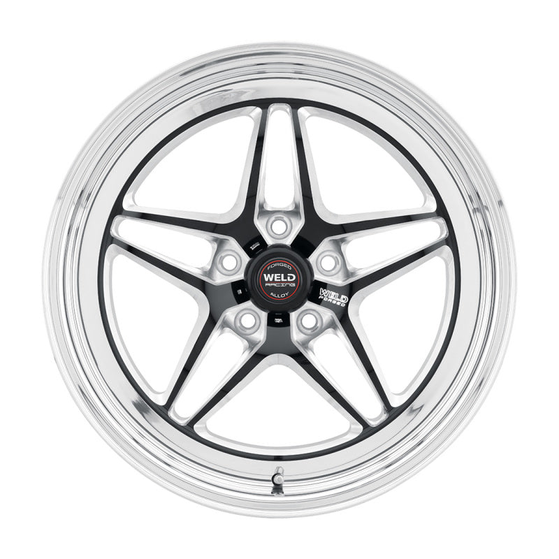 Weld RT-S S81 15x11 / 5x115 BP / 6.5in BS Black Wheel - Non-Beadlock - DTX Performance