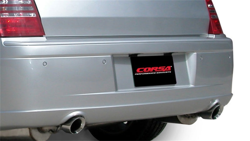 Corsa 05-10 Dodge Charger No Towing Hitch R/T 5.7L V8 Polished Xtreme Cat-Back Exhaust - DTX Performance