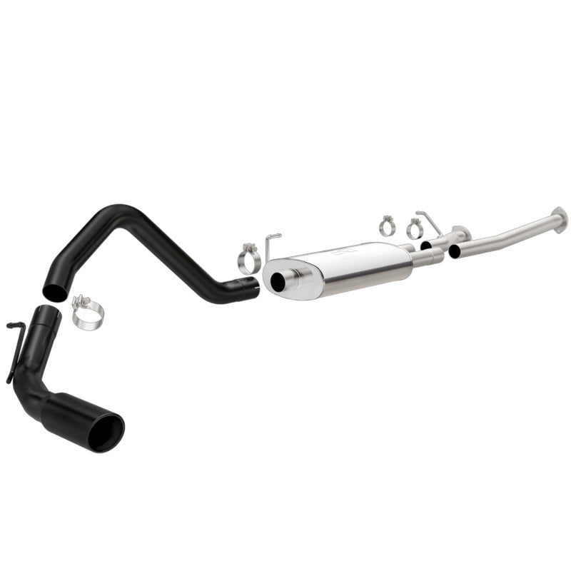 MagnaFlow Cat-Back Exhaust 14-16 Toyota Tundra V8 4.6/5.7L 3in SS Black Tips Single Side Exit - DTX Performance