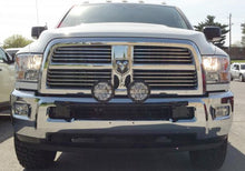 Load image into Gallery viewer, N-Fab Light Bar 10-17 Dodge Ram 2500/3500 - Gloss Black - Light Tabs - DTX Performance