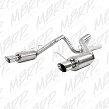 Load image into Gallery viewer, MBRP 11-14 Ford Mustang GT 5.0L Dual Split Rear Street Version T409 3in Cat Back Exhaust System - DTX Performance