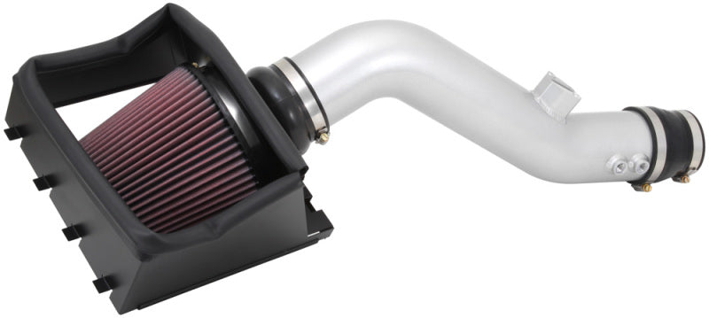 K&N 12-13 Ford F150 3.7L V6 Black High-Flow Performance Intake - DTX Performance