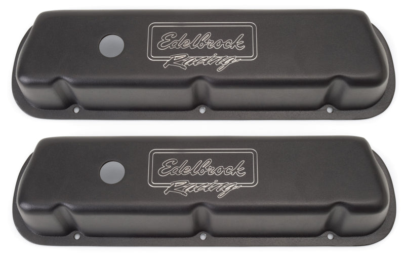 Edelbrock Valve Cover Victor Series Ford 289-302-351W CI V8 Low Black - DTX Performance