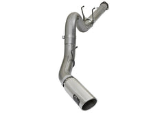 Load image into Gallery viewer, aFe LARGE BORE HD 5in 409-SS DPF-Back Exhaust w/Polished Tip 2017 Ford Diesel Trucks V8 6.7L (td) - DTX Performance