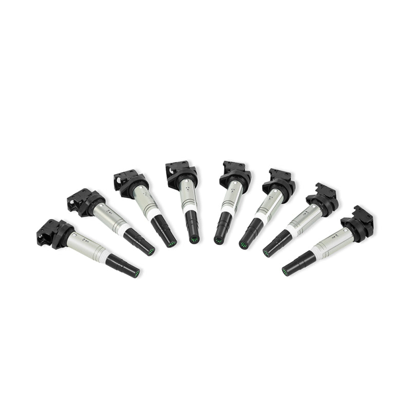 Mishimoto 2002+ BMW M54/N20/N52/N54/N55/N62/S54/S62 Eight Cylinder Ignition Coil Set of 8 - DTX Performance